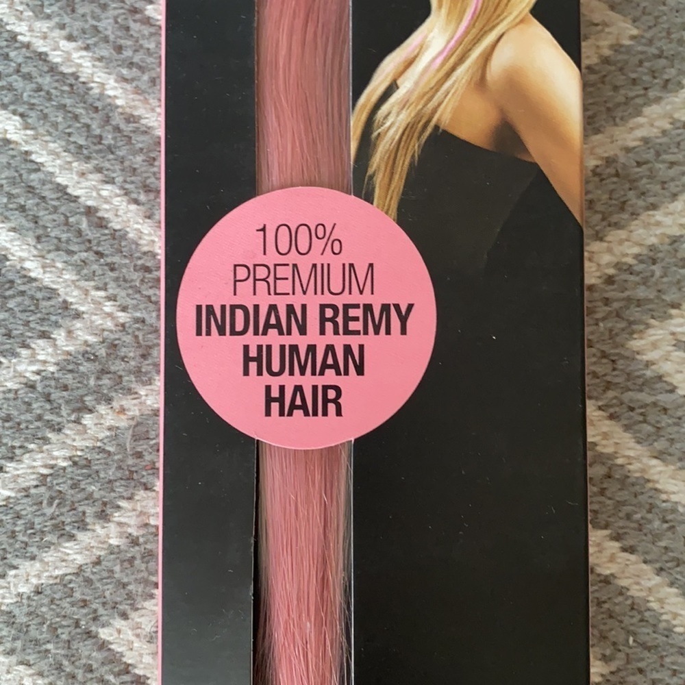 SULTRA Clip On Hair Extension Cameo Pink NWT - Picture 3 of 8